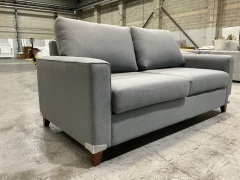Akaro 2.5 Seater Lounge in Upholstered Volcanic Ash Fabric - 5