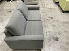 Akaro 2.5 Seater Lounge in Upholstered Volcanic Ash Fabric - 6