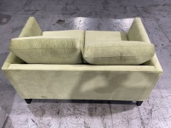 Murraya Lounge Suite with 2.5 Seater LH Chaise Lounge, 2 Seater Lounge, and 1 Seater Armchair in Upholstered Regis Celery Fabric - 9
