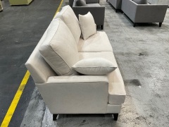 Colevale 2.5 Seater Lounge in Upholstered Warwick Jack Dune Fabric - 4
