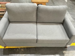 Akaro 2.5 Seater Lounge in Upholstered Amy Fabric - 3