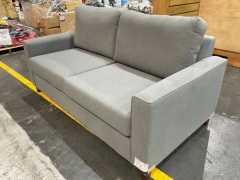 Akaro 2.5 Seater Lounge in Upholstered Amy Fabric - 6