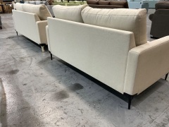 Dahlia 3 Seater and 2 Seater in Upholstered Warwick Oslo Fabric - 10