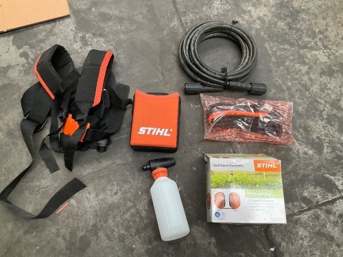 Box of Assorted STIHL Products