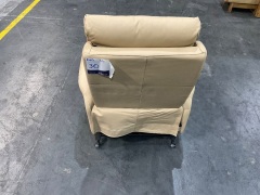Single Leather Electric Recliner Model 3160 - 2