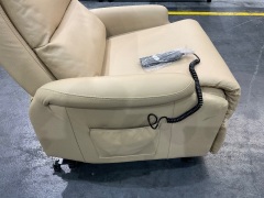 Single Leather Electric Recliner Model 3160 - 5