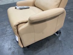 Single Leather Electric Recliner Model 3160 - 7