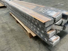 Quantity of Timber Impressions Flooring, Size: 2260mm x 127mm x 12mm, Colour: Colonial Light Total Approx SQM: 30.96 - 7