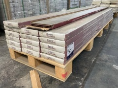 Quantity of  Lamett Aspire Laminate Flooring, 2260mm x 196mm x 10mm, Colour: Sterling Oak Total Approx SQM: 28.32 - 6