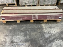 Quantity of  Lamett Aspire Laminate Flooring, 2260mm x 196mm x 10mm, Colour: Sterling Oak Total Approx SQM: 28.32 - 9