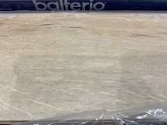 Quantity of  Balterio Grande Wide Flooring, 2050mm x 240mm, Colour: Linnen Oak Total Approx SQM: 31.90 - 2