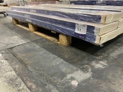 Quantity of  Balterio Grande Wide Flooring, 2050mm x 240mm, Colour: Linnen Oak Total Approx SQM: 31.90 - 4