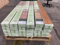 Quantity of Timber Max TG Matte Flooring, Size: 1860mm x 136mm x 12mm, Colour: Spotted Gum  Total Approx SQM: 36 - 7
