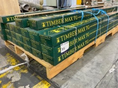 Quantity of Timber Max TG Matte Flooring, Size: 1860mm x 136mm x 12mm, Colour: Blackbutt  Total Approx SQM: 36 - 7