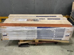 Quantity of Grangewood Native Timber Flooring, Size: 1820mm x 134mm x 14mm, Colour: Blue Gum  Total Approx SQM: 45.26 - 4