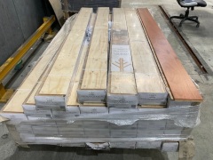 Quantity of Grangewood Native Timber Flooring, Size: 1820mm x 134mm x 14mm, Colour: Blue Gum  Total Approx SQM: 45.26 - 9