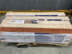 Quantity of Grangewood Native Timber Flooring, Size: 1820mm x 134mm x 14mm, Colour: Blue Gum  Total Approx SQM: 45.26 - 11