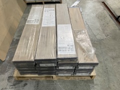 Quantity of Dair French Oak Flooring, Size: 1215mm x 195mm x 8mm, Colour: Gascogne 246  Total Approx SQM: 34.2 - 8