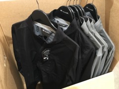 Quantity of 7 x Travis Mathew June Gloom Jackets, Grey or Black, sizes: S, M, L, XL