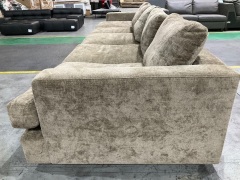 2 Piece Sofa, 3 Seater Right Hand & 2 Seater Left, Upholstered in Fabric - 7