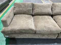 2 Piece Sofa, 3 Seater Right Hand & 2 Seater Left, Upholstered in Fabric - 9