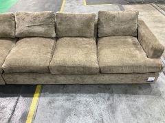 2 Piece Sofa, 3 Seater Right Hand & 2 Seater Left, Upholstered in Fabric - 10