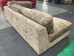 3 Seater Sofa, Upholstered in Fabric - 5