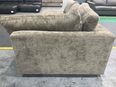3 Seater Sofa, Upholstered in Fabric - 8