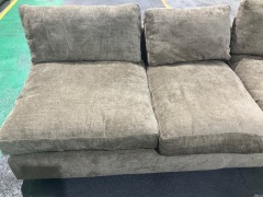 3 Seater Sofa, Upholstered in Fabric - 10