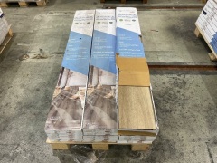 Quantity of Neptune Stone Based Flooring, Size: 1620mm x 225mm x 6mm, Colour: Citrine EW 2647 Total Approx SQM: 34.88 SQM - 6