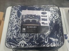 Bambury O'Dayle 7-Piece Comforter Set - Double - Graphite - 2
