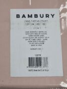 Bambury 1000 Thread Count Cotton Sheet Set - Single - Blush - 4