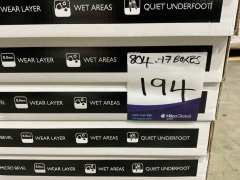 Quantity of Godfrey Hirst Hybrid Flooring, Size: 1220mm x 180mm x 5.8mm, Total Approx SQM: 37.23 SQM - 6