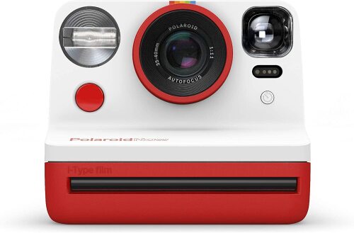 Polaroid Now Autofocus I-Type Instant Camera plus Films - Red