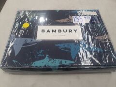 Bambury Quilt Cover Set - Queen - Shark Frenzy - 2