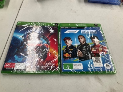 2 x Xbox Series X Games ( Mass Effect Legendary edition and F1 2021)