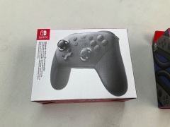 Nintendo Switch Pro Controller, Joy-Con Wheel Pair and Carrying Case - 4