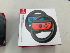 Nintendo Switch Pro Controller, Joy-Con Wheel Pair and Carrying Case - 5