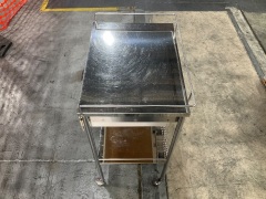 Oxford Metal Trolley with Drawer - 2