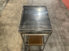 Oxford Metal Trolley with Drawer - 4