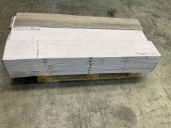 Quantity of Naturale Plank 5.0 Flooring, Size: 1524mm x 228.6mm x 4.5mm (0.5mm), Colour: Light Driftwood, Total Approx SQM: 44.64 SQM - 6