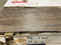 Quantity of Godfrey Hirst Hybrid Flooring, Size: 1830mm x 152mm x 6.5mm, Total Approx SQM: 30.06 SQM - 2