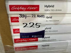 Quantity of Godfrey Hirst Hybrid Flooring, Size: 1830mm x 152mm x 6.5mm, Total Approx SQM: 36.74 SQM - 3