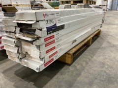 Quantity of Godfrey Hirst Hybrid Flooring, Size: 1220mm x 180mm x 5.8mm, Total Approx SQM: 35.04 SQM - 2