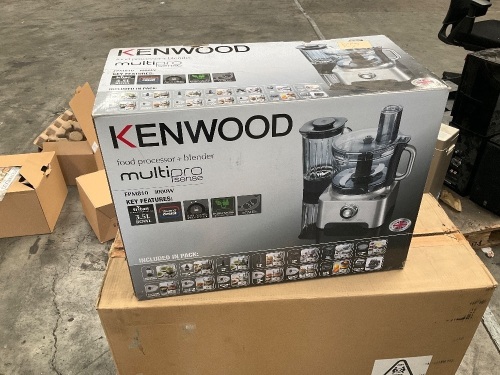 Parts of Kenwood Food Processor and Blender FPM810