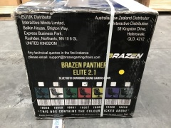 Brazen Panther Elite 2.1 BT Gaming Chair - Red - 6
