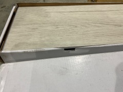 Quantity of Dunlop Hybrid Plank Flooring, Size: 1840mm x 180mm x 7mm, Total Approx SQM: 9.9 SQM - 2