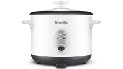 Breville The Set Serve 8 Cup Rice Cooker LRC210WHT