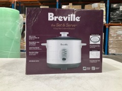 Breville The Set Serve 8 Cup Rice Cooker LRC210WHT - 4