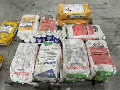 Pallet of Mixed Sikafloor Cement and Repair Mortar - 5